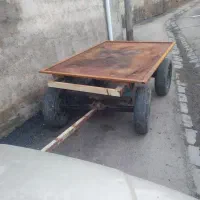 گاری و تریلی برای تانکر آب چهار چرخ