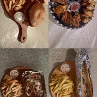 همکار خانم و آقا فست فود