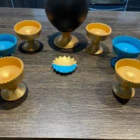 سفره هفت سین سفالی کار دست