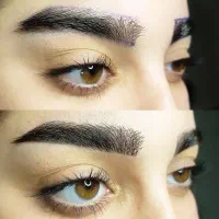 مدل میکروبلیدینگ شید لب بن مژه