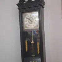 ساعت ایستاده چوب