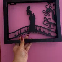 تابلو دکوری طرح دختر