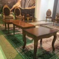 میز  چوبی جلو دستی - میز تلفن - میز تحریر