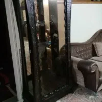 ویترین چوبی طرح سنگ