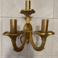 دیوارکوب برنجی سه شعله|لوستر و چراغ آویز|تهران, قنات‌کوثر|دیوار