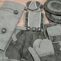 سفارش دوخت سرویس آشپزخانه و جهیزیه عروس