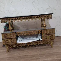 میز تلویزیون کاملا برنزی اصل.|میز تلویزیون|تبریز, |دیوار