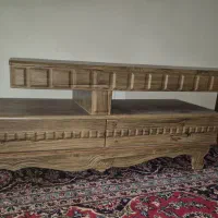 میز  تلویزیون MDF دو تکه جدا از هم ،تمیز و جادار