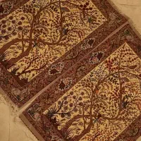 جفت ذرع نیم چله ابریشم دستباف|فرش|همدان, |دیوار