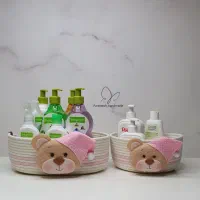 نیم ست لوسیون و پوشک برای اتاق نی نی دختر