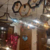 اویز تک مربع|لوستر و چراغ آویز|اصفهان, مصلی|دیوار