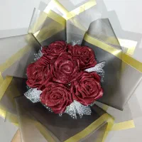 گل جاودان ربانی|گل مصنوعی|نیشابور, فضل|دیوار