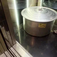 قابلمه روحی همراه با کفگیر و ملاقه