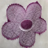 پرده حریر گل برجسته با والان کتان بافت درشت|پرده، رانر، رومیزی|سمنان, |دیوار