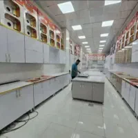 کابینت آماده سجاد /فلزی درب چوبی