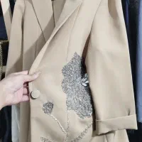 کت و شلوار زنانه فول جواهر