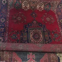 فرش طبیعی دستبافت همدان ۵۰ ساله