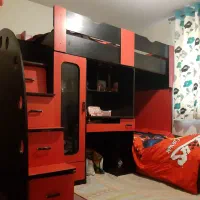 تخت خواب کودک و نوجوان دو طبقه