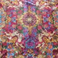 قالیچه جاجیم قدیمی|گلیم، جاجیم، گبه|نیشابور, شهرک بسیج|دیوار