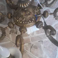 لوستر برنزی ۸شاخه