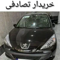 پژو 207i سقف فلزی دنده ای/معاوضه تصادفی