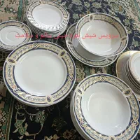 سرویس چینی شیش نفره کامل با خیار خوری و ...|ظروف سرو و پذیرایی|فردیس, فردیس|دیوار