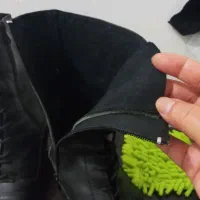 چکمه چرم زیپ دارداخل جیر سایز ۳۹|کیف، کفش، کمربند|رشت, جماران|دیوار