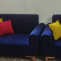 مبل ۷نفره|مبلمان خانگی و میز عسلی|شاهینشهر, مسکن مهر|دیوار