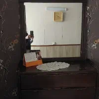 دراور چوبی با چهارکشو و آینه