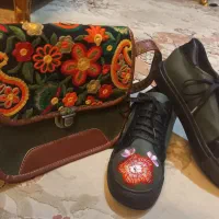 کیف و کفش گل دوزی شده فقط فقط 660