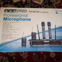 میکروفن بیسیم AAP PRO مدل AP-M700 (نو با هاردکیس)
