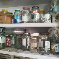 شیشه خالی. و تمیز