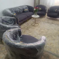 مبلمان چستر 7نفره با ضمانت نامه|مبلمان خانگی و میز عسلی|تهران, آبشار|دیوار