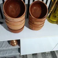 تعداد 10عدد کاسه سفالی