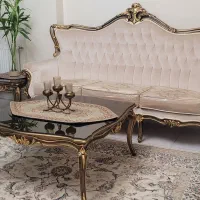 مبلمان ۷ نفره+میزناهارخوری۸ نفره+میزپذیرایی+عسلی|مبلمان خانگی و میز عسلی|تهران, المهدی|دیوار