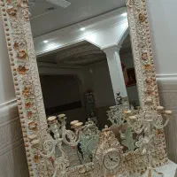 آینه و کنسول وساعت ایستاده وبوفه کلاسیک