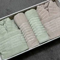 سرویس حوله دوقلو کوتون|سفره، حوله، دستمال آشپزخانه|یاسوج, |دیوار