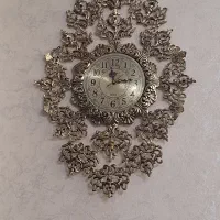 ساعت برونز اصل سیاه قلم|ساعت دیواری و تزئینی|باقرشهر, |دیوار