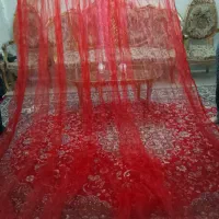 پرده حریر ۴ متر در ۶ متر|پرده، رانر، رومیزی|سبزوار, باهنر|دیوار