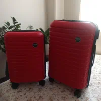 دو عدد چمدان هاردباکس  نشکن برند پلو اصل ترکیه
