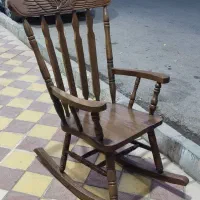 صندلی چوبی راک|صندلی و نیمکت|شاهرود, |دیوار