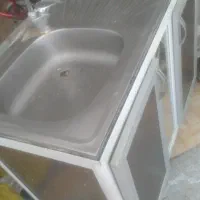 سینک ظرف شویی|آب‌چکان و نظم‌دهنده ظروف|مرند, |دیوار