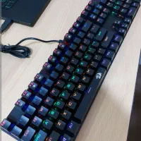 کیبورد گیمینگ ردراگون مدل k208 سوییچ آبی