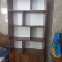 کتابخانه ، کتاب خانه ،قفسه ، ایستاده ، جاکتابی