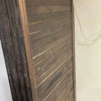 پاراوان چوبی کمد ویترینی