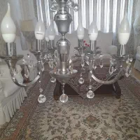 لوستر ۸ شعله بسیار سالم|لوستر و چراغ آویز|تهران, پونک|دیوار