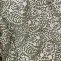 پارچه سوزن دوزی مخمل