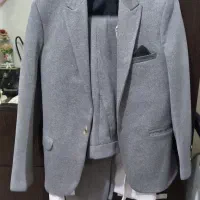 کت شلوار جلیقه همراه پیراهن سفید