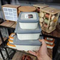 ظرف نگهدارنده سه تیکه گیاهی|ظروف نگهدارنده، پلاستیکی، یکبارمصرف|پاکدشت, پاکدشت (مامازند)|دیوار