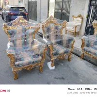 مبل استیل ۸نفره|مبلمان خانگی و میز عسلی|الوند, |دیوار